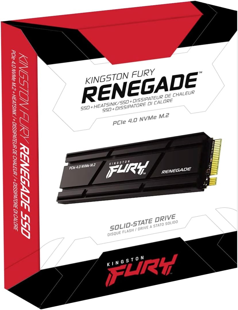DISCO SOLIDO SSD 2TB KINGSTON FURY RENEGADE M.2 NVME GEN 4